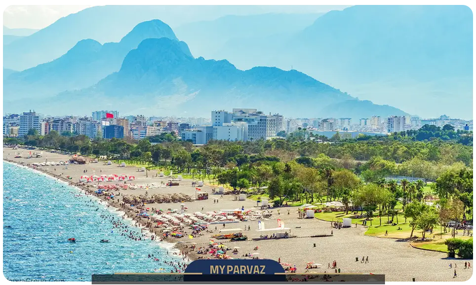 سفر به سواحل کوهستانی با تور آنتالیا بهار 1404